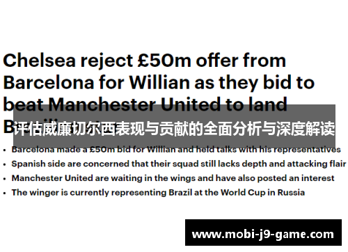 评估威廉切尔西表现与贡献的全面分析与深度解读 评估威廉切尔西表现与贡献的全面分析与深度解读